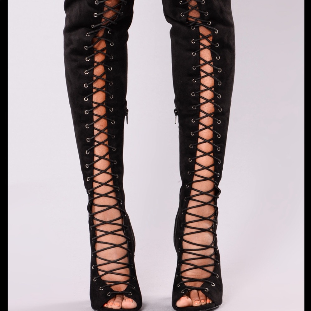 Barbie Lace Up Heel Boot